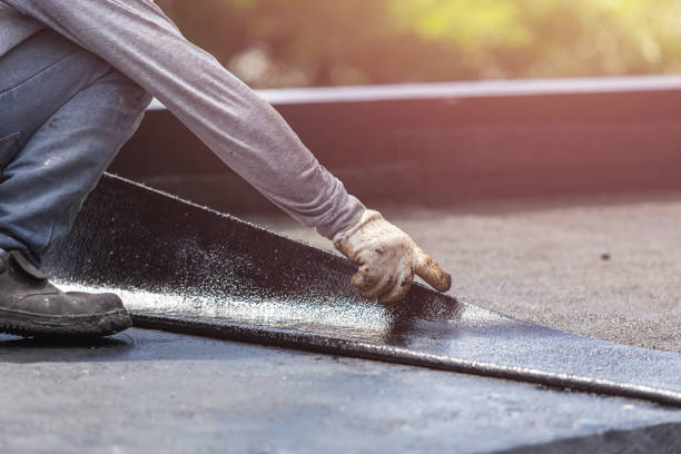 Professional Emergency Waterproofing technician working in Catlett, VA